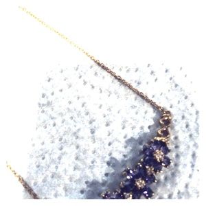 STUNNING 10" AMYTHIST NECKLACE